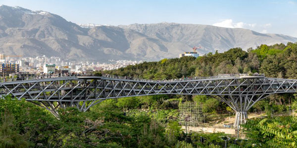ساختار پل طبیعت تهران 