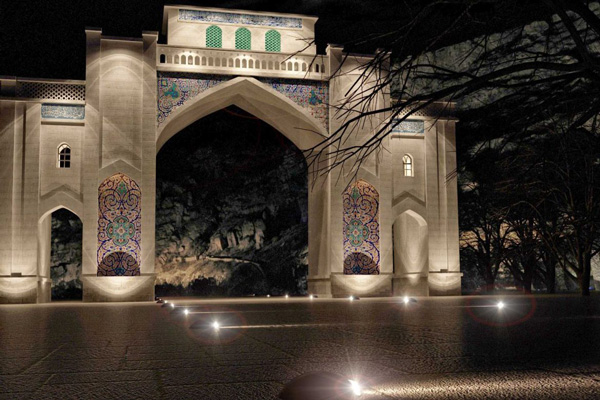 معماری دروازه قرآن شیراز